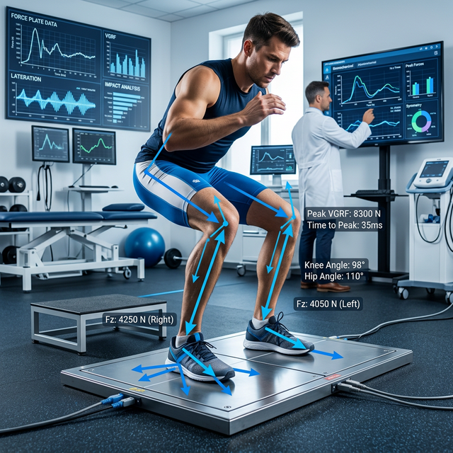 Clinical Case Study: Landing Impact Force Analysis